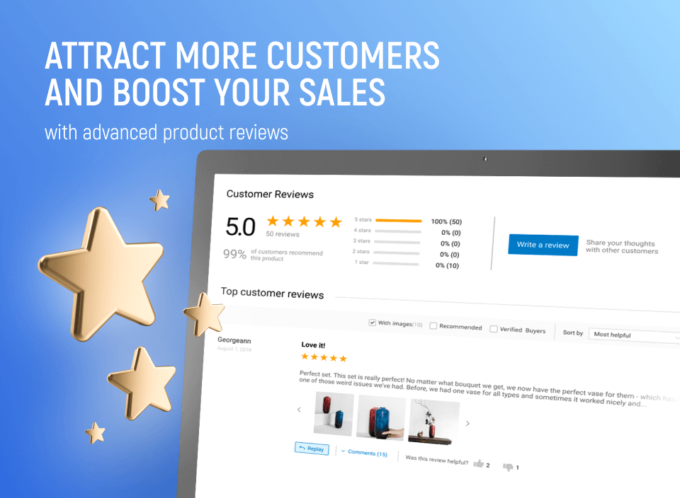 Magento 2高级产品评论